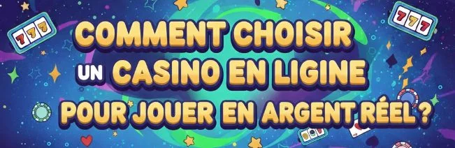 Illustration : les critères de choix d'un casino en ligne